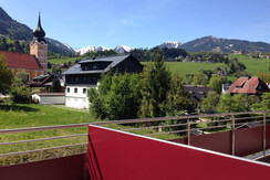 Ausblick von der Terrasse Top 4