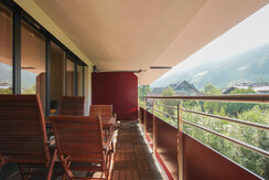 Crystal Top 10 Aussicht auf Planai Zielhang