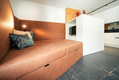 Gemütliche Couch & Schalfcouch