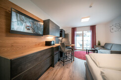Studio Appartement mit viel Platz