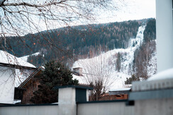Aussicht direkt auf die Planai