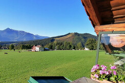 Blick vom Balkon