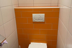 WC im Badezimmer