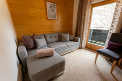 Zweites Schlafzimmer mit Schlafsofa