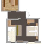 Bild von Apartment 2.3 1 Schlafraum mit Dusche/WC