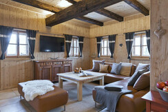 Ferienhäuser Gerhart - Bauernhaus - Wohnzimmer