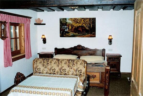 Ferienwohnung A Schlafzimmer