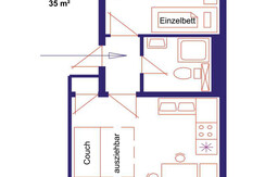 Wohnung 3 Skizze