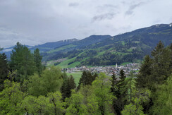 Aussicht vom Balkon