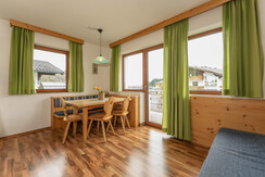App. Blue spacious eat-in kitchen