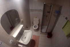 Zimmer 1, Dusche