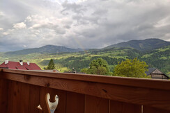 Aussicht vom Balkon