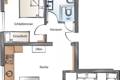 Ground Plan of Apartment 3