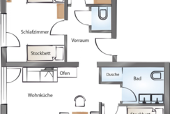 Ground Plan of Apartment 2
