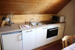 Großes Appartement Zimmer 3 Küche