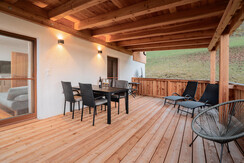 Almwohnung Terrasse