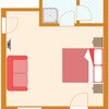 obrázek triple room with shower, WC