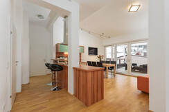 Penthouse Küche mit Bar