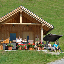 Unsere gemütliche  Sommer/ Winterhütte