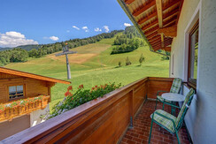 Balkon mit Blick zur 