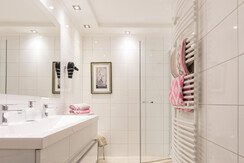 Badezimmer Appartement Silber