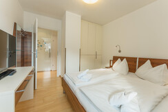 Top 6 - Bedroom with TV and double bed