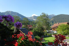 Aussicht vom Balkon