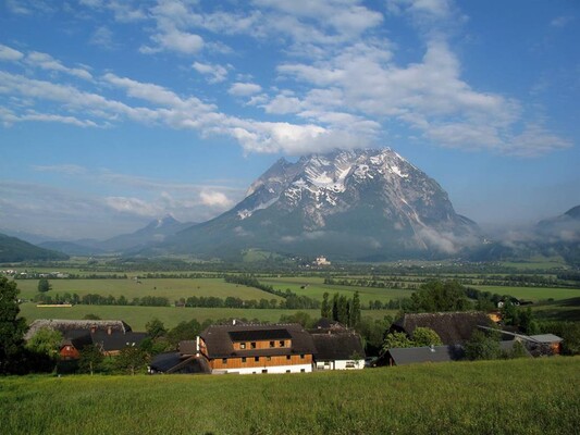 Hof mit Ausblick
