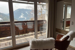 Ausblick Zimmer