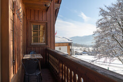 Balkon mit grenzenlosem Ausblick
