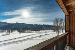Grenzenloser sonnenverwöhnter Ausblick