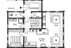 Plan Erdgeschoss