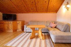 Sofa mit TV