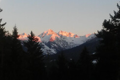 Blick vom Balkon