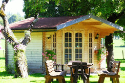 Saunahütte Sommer