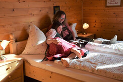 Doppelbett aus Vollholz