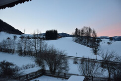Blick vom Balkon
