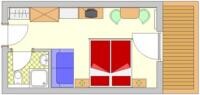 Doppelzimmer Plan