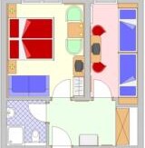 Familienzimmer Plan