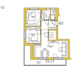 Bild von Appartement 2 mit 2 Schlafzimmer, Bad, 2 WC
