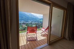 EigeneLodge mit Panoramaaussicht