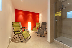 Sitzbereich im Wellness