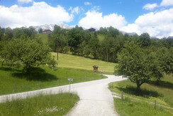 Ausblick vom Balkon