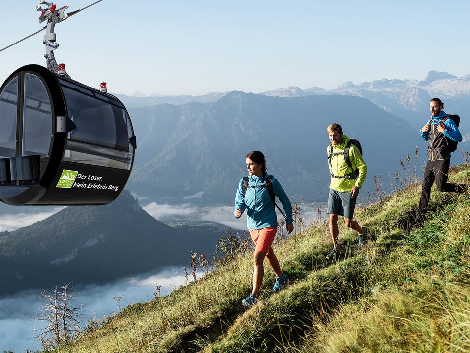 Loser Panoramabahn - Imprese #1 | © Loser Bergbahnen/Bartholet/Intersport